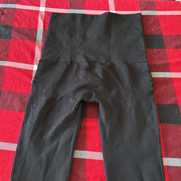 BELLY BANDIT MOTHER TUCKER LADIES BLACK MATERNITY LEGGINGS-M - Picture 5 of 5